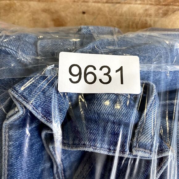 J.Crew Demi Boot Jean Women 33 WideLeg Front Pocket Y2k Western Academia Classic - Picture 15 of 15